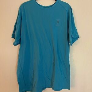 1st Phorm Teal Genesis Raglan- Short Sleeve